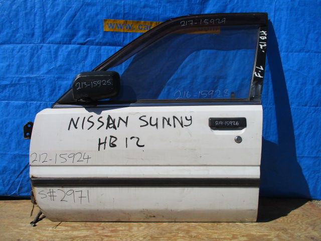 Used Nissan Sunny WEATHER SHIELD FRONT LEFT